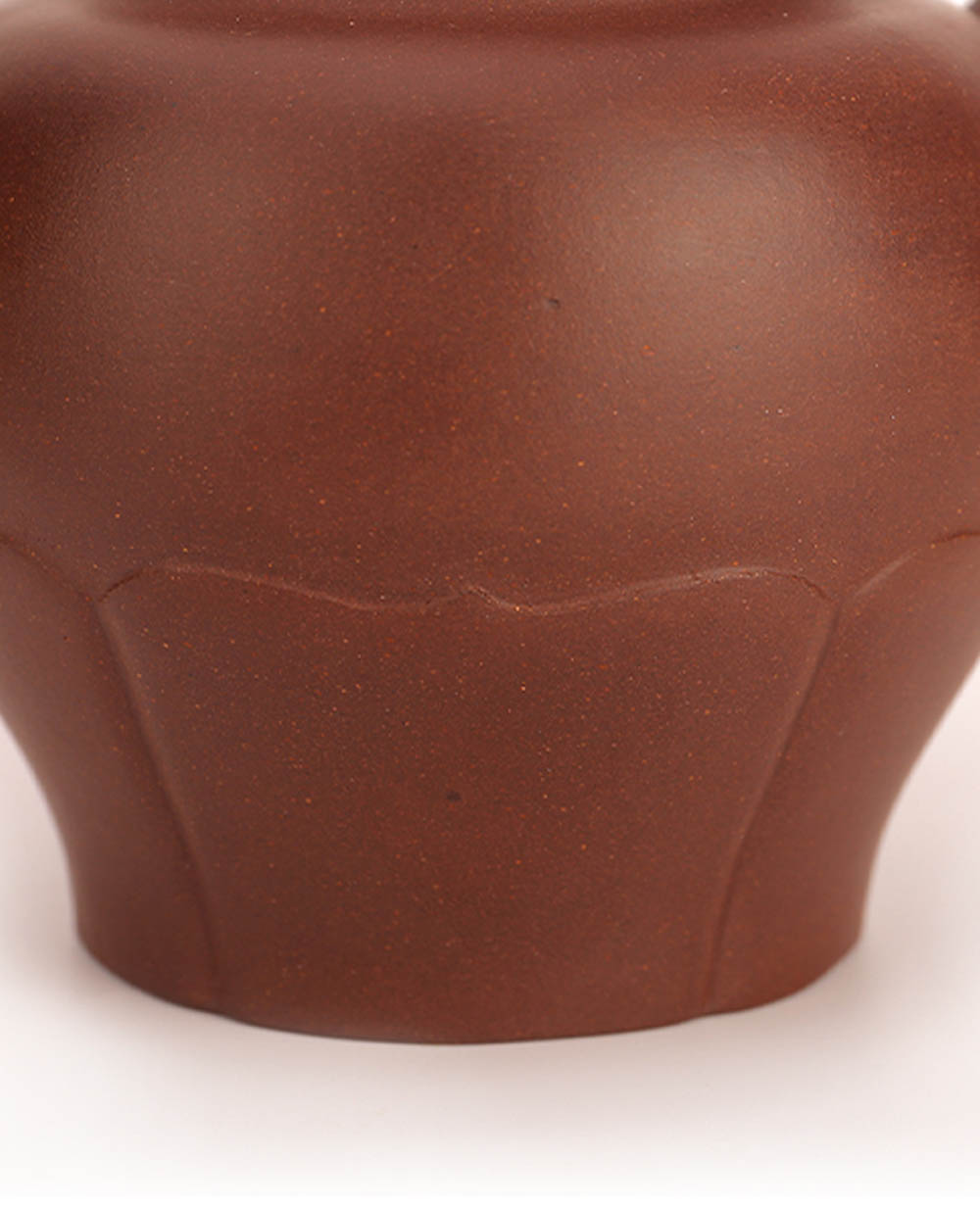 《梵蓮》紫砂茶壺 |雙氣孔泥料 |手工匠造 |收藏價值