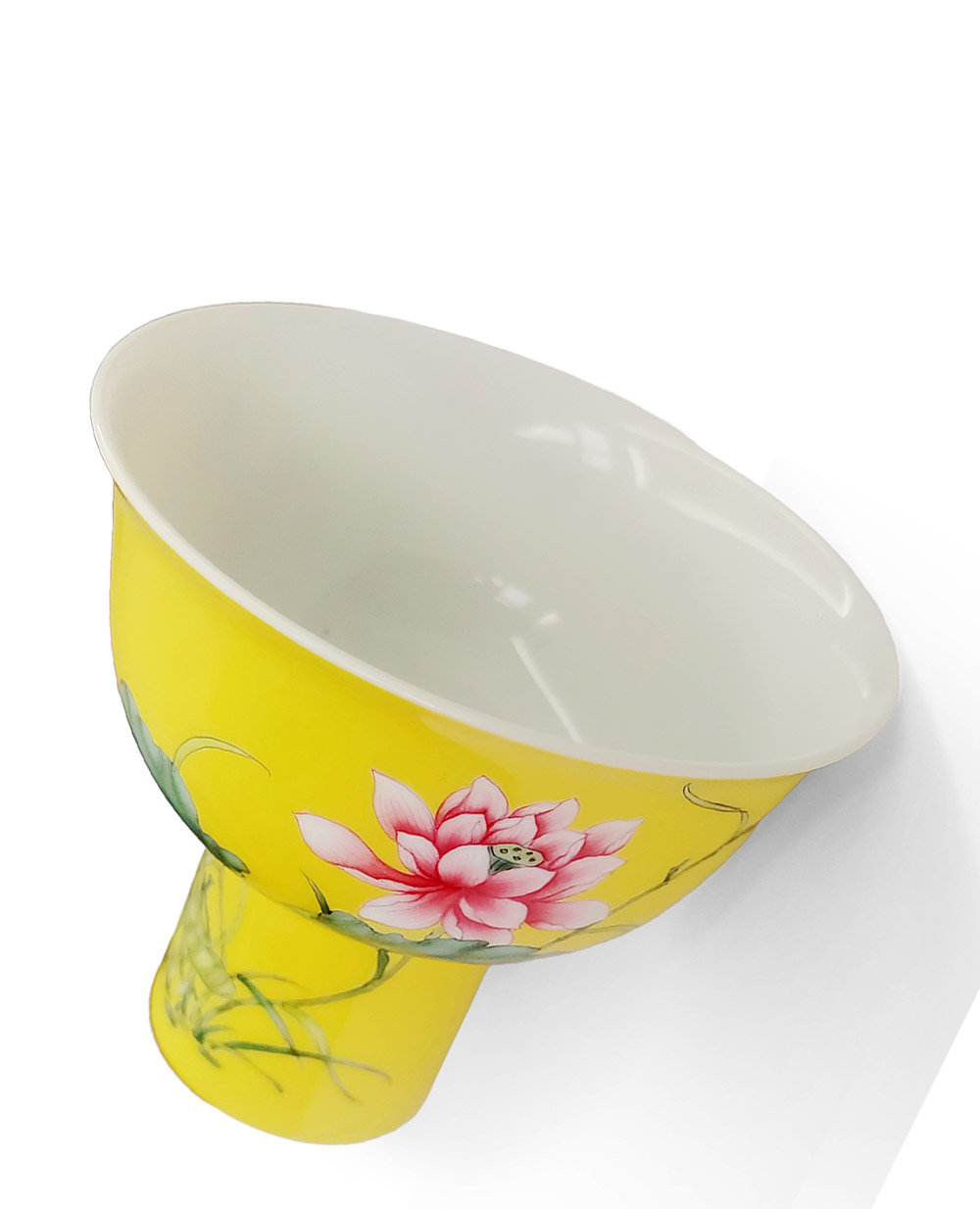 琺琅彩壽辰高腳杯|大師加持收藏