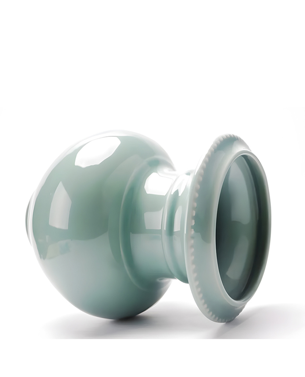 侘寂美學·中國傳統藝術粉青石榴尊