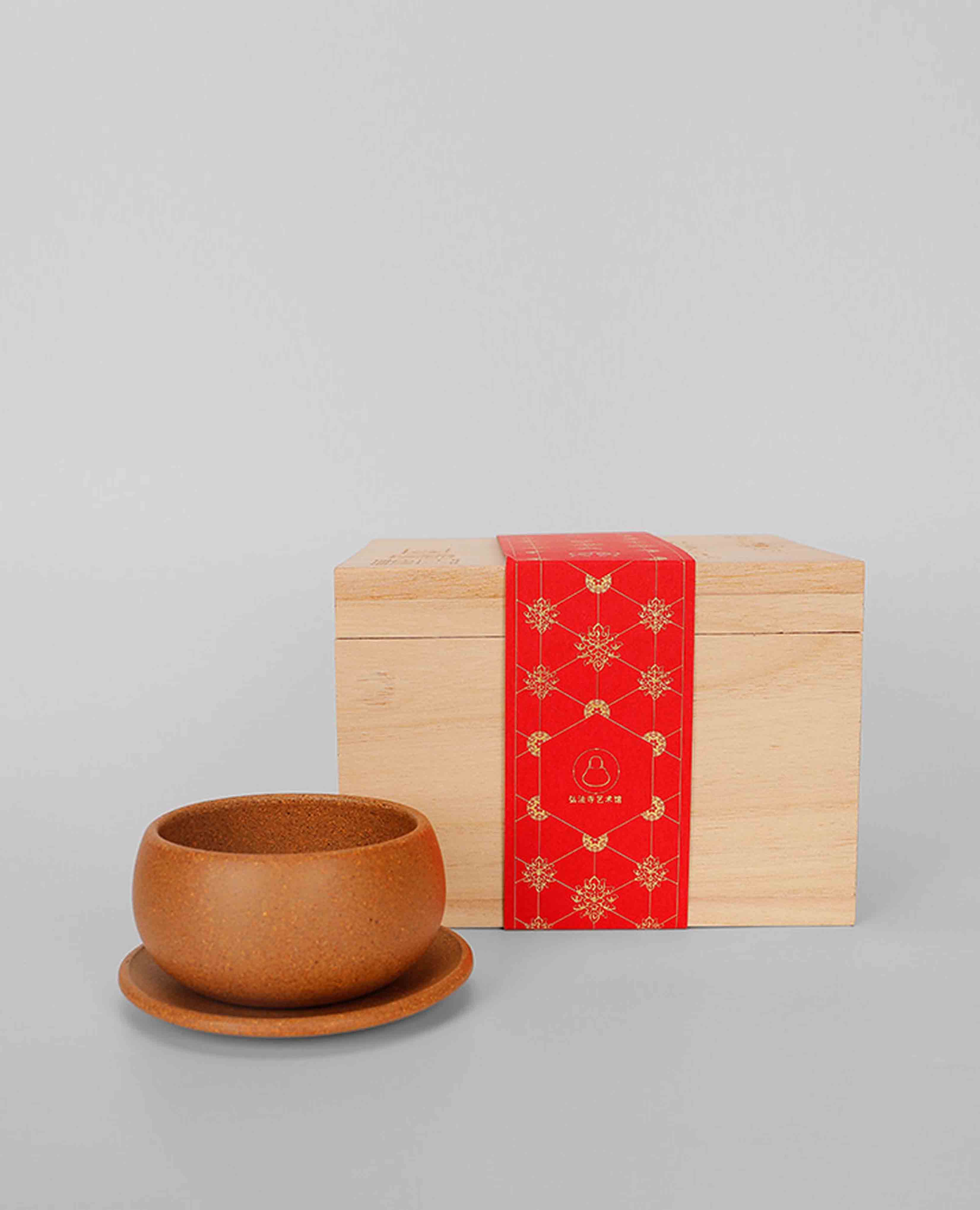 質感小物宜興紫砂金缽盞