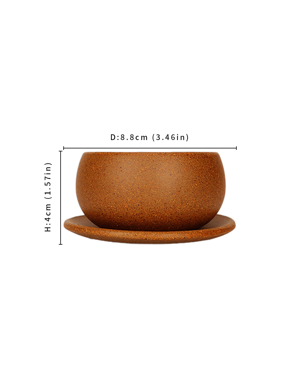 質感小物宜興紫砂金缽盞